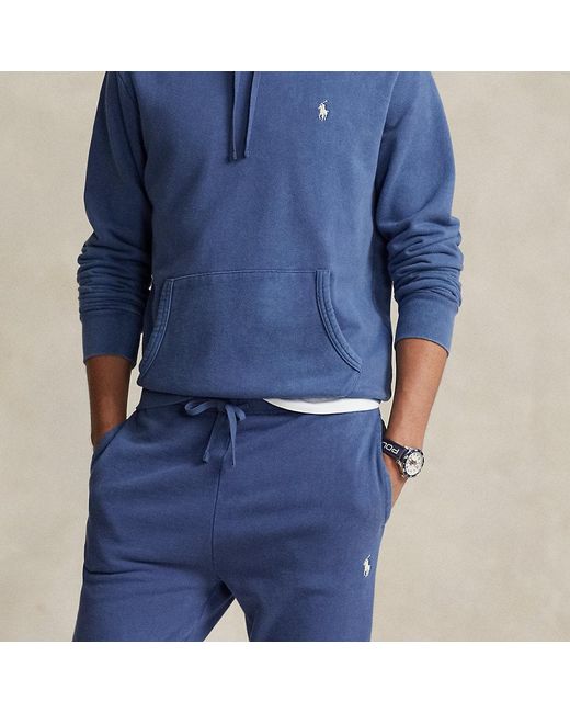 Polo Ralph Lauren Loopback Fleece Sweatpant in Blue for Men | Lyst