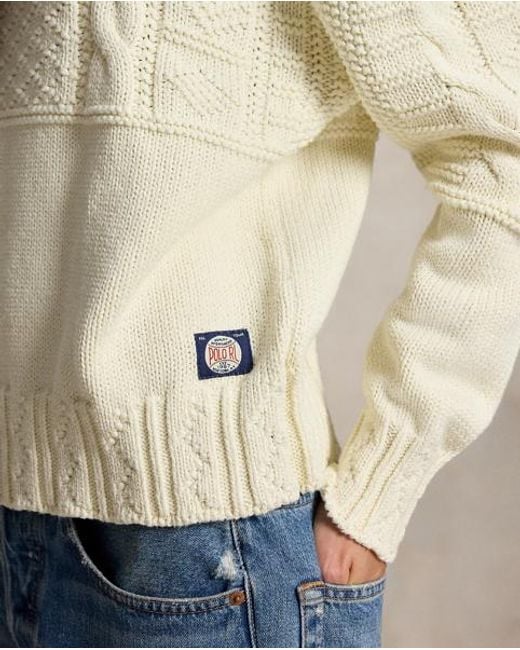 Polo Ralph Lauren Natural Polo Ralph Lauren Lauren Yankees Jumper