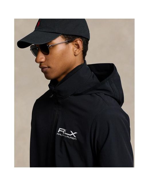 RLX Ralph Lauren Blue Performance Hooded Jacket for men