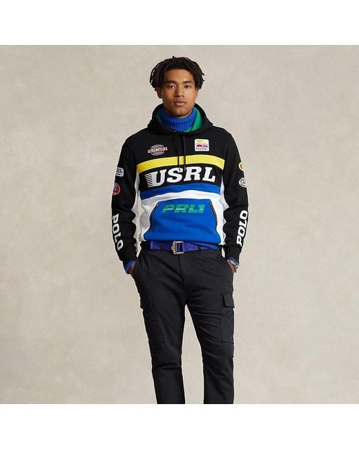 Polo Ralph Lauren Racing Hoodie in het Blauw voor heren Lyst NL