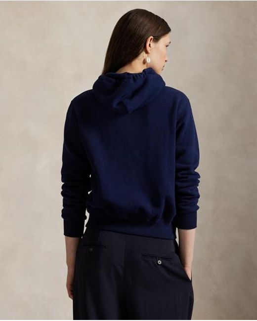 Polo Ralph Lauren Blue Full-Zip Fleece Hoodie