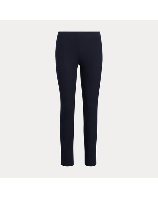Ralph Lauren Blue Stretch Twill Skinny Trouser