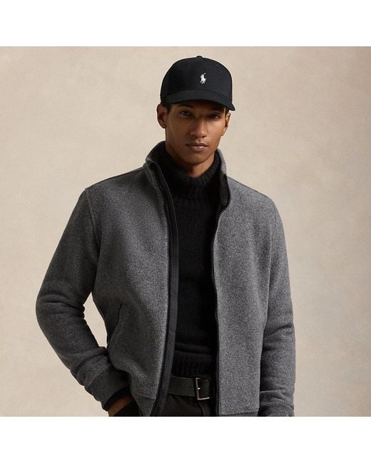 Polo Ralph Lauren Performance Wool blend fleece Jacket in Grey for Men Lyst UK