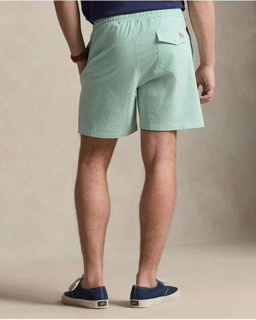 Polo Ralph Lauren Green 14.5 Cm Traveller Classic Swimming Trunk for men