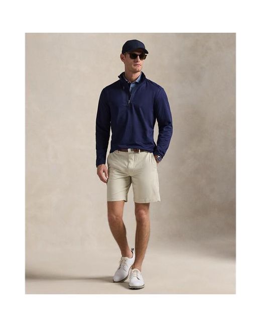 Ralph Lauren Blue Classic Fit Stretch Jersey Pullover for men