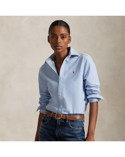 La Chemise Oxford Iconique Classic Fit Polo Ralph Lauren en coloris Blue