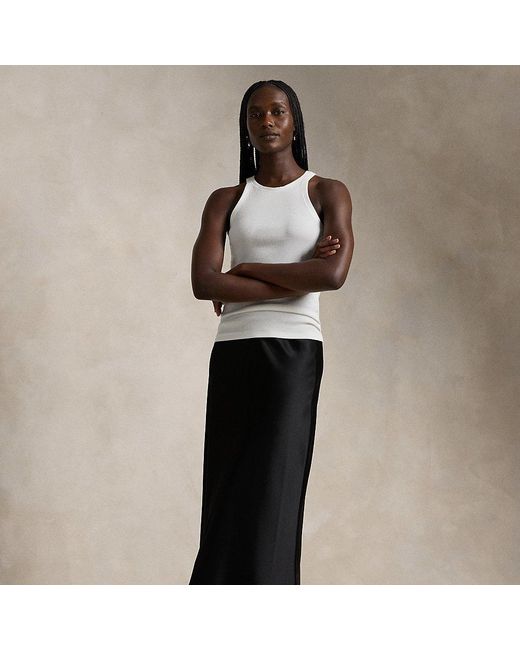 Ralph Lauren Black Rock Aus Beidseitigem Satin