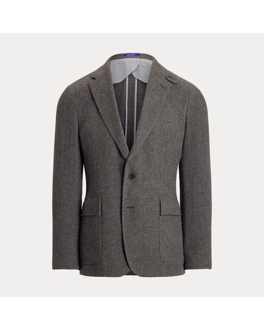 Giacca Hadley in cashmere fatta a mano di Ralph Lauren in Black da Uomo