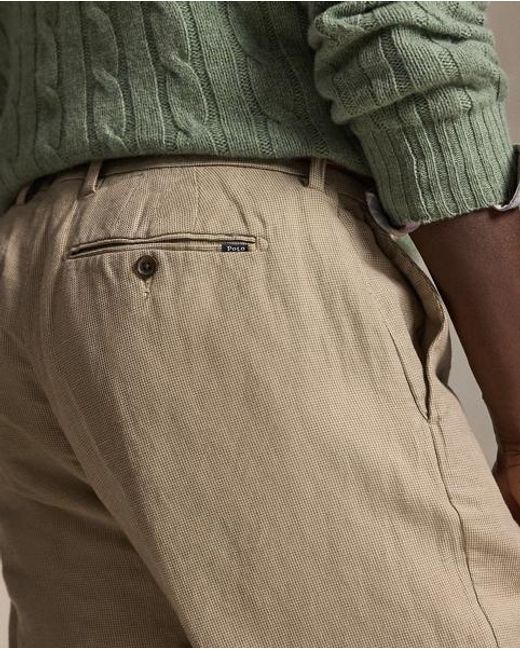 Polo Ralph Lauren Natural Manhasset Classic Fit Trouser for men