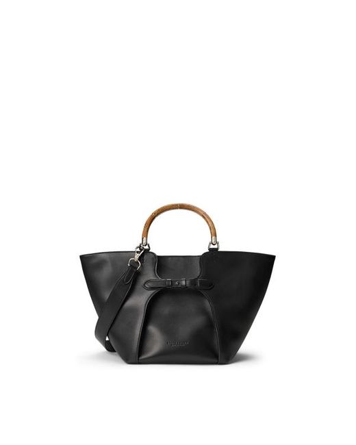 La tote Ralph Lauren in vitello di Ralph Lauren in Black