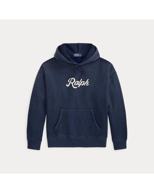 Polo Ralph Lauren Blue The Ralph Lauren Logo Hoodie for men