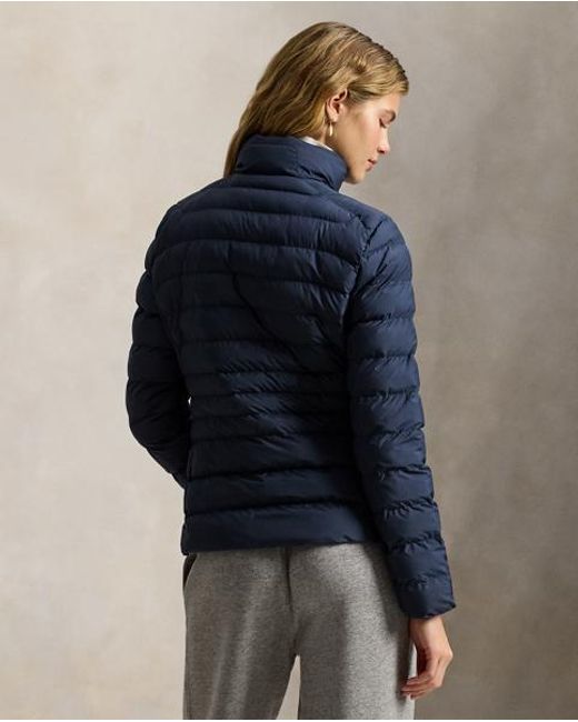 Polo Ralph Lauren Blue Quilted Packable Jacket