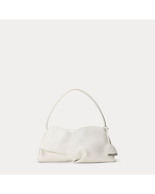 Ralph Lauren Gray The Ralph Lauren Small Floral Shoulder Bag