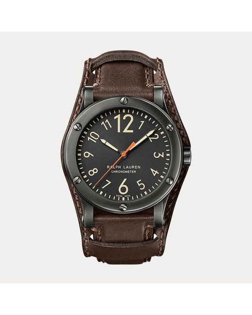 Ralph Lauren Metallic 45 Mm Safari Chronometer for men