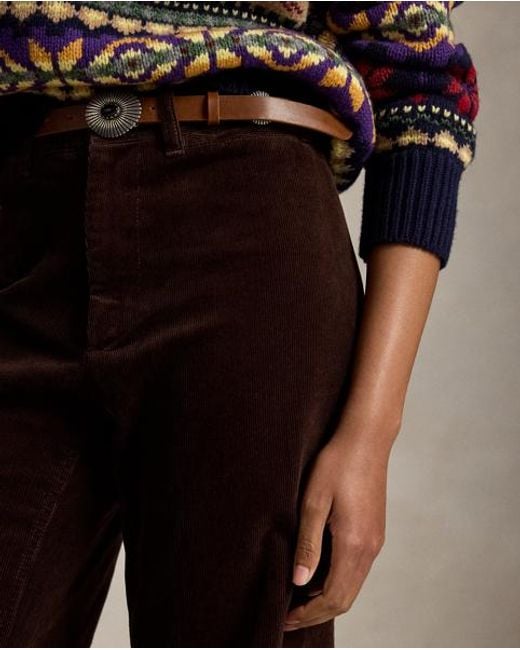 Polo Ralph Lauren Black Beaton Corduroy Trouser