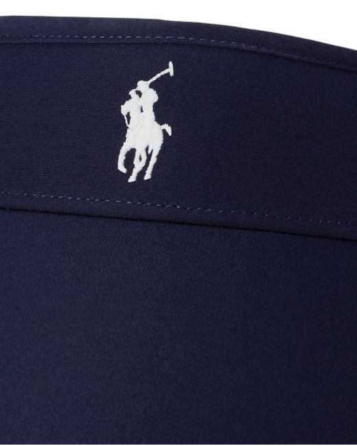 Ralph Lauren Blue Funktions-Visier Mit Pony