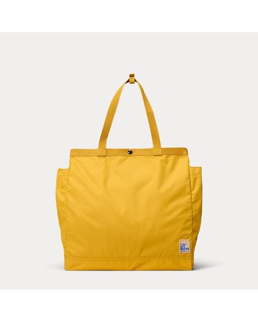 RRL Verstaubare Tragetasche Aus Nylon in Yellow für Herren