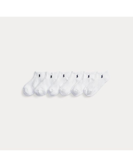 Polo Ralph Lauren Natural Low-profile Sport Sock 6-pack