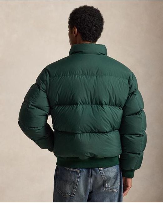 Polo Ralph Lauren Green The Wyoming Ripstop Down Jacket for men