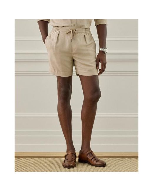 Ralph Lauren Natural Ralph Lauren Silk-Linen Short for men