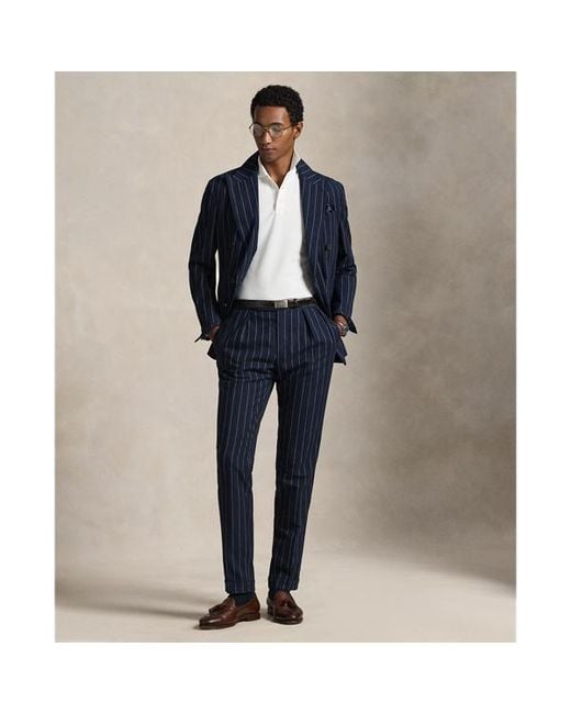 Ralph Lauren White Custom Slim Fit Stretch Mesh Polo Shirt for men