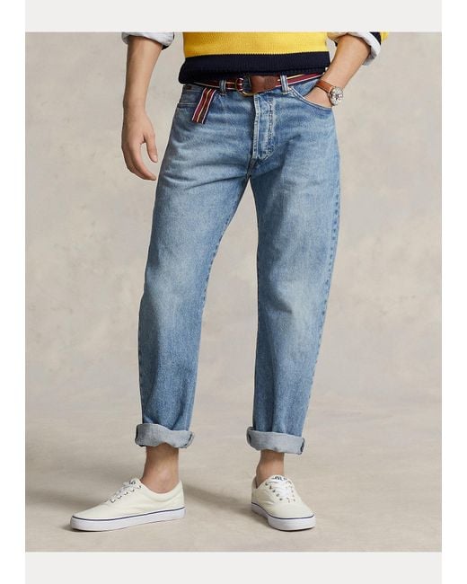 Polo Ralph Lauren Anders Classic Tapered Fit Jean in Blue for Men Lyst UK