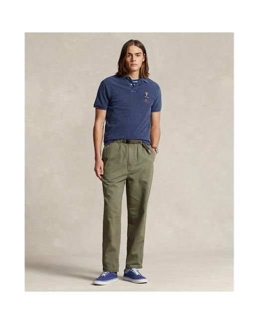 Polo Ralph Lauren Green Relaxed Fit Twill Hiking Trouser for men