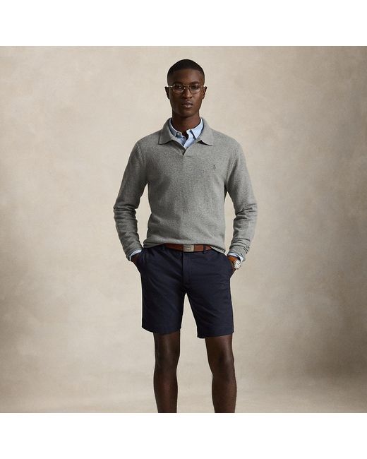 Polo Ralph Lauren Blue 24 Cm Greenwich Slim Fit Chino Shorts for men