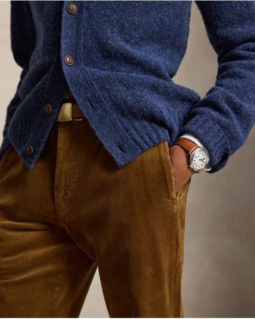 Polo Ralph Lauren Brown Andover Slim Fit Stretch Trousers for men