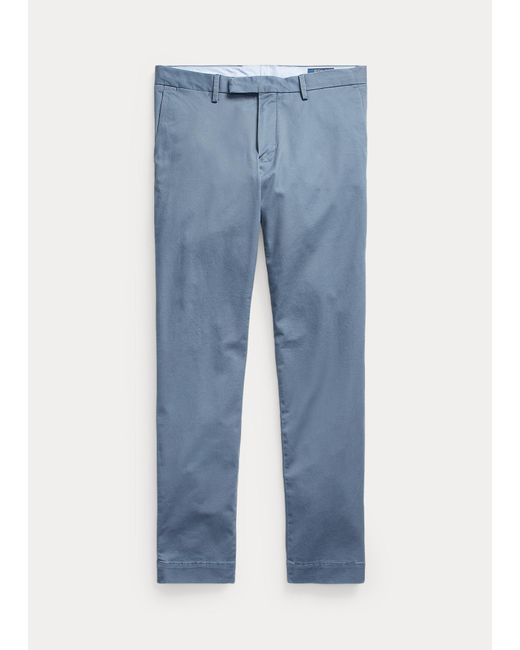 Polo Ralph Lauren Stretch-Tailored-Slim-Fit Chinohose in Blue für Herren