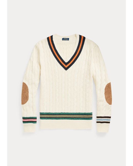 Polo Ralph Lauren Multicolor Cotton-cashmere Cricket Jumper for men