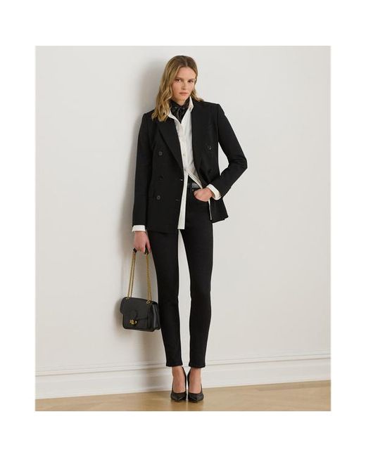 Ralph Lauren Black High-Rise Skinny Ankle Jean