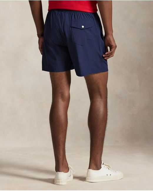 Polo Ralph Lauren Blue 14.5 Cm Traveller Classic Swimming Trunk for men