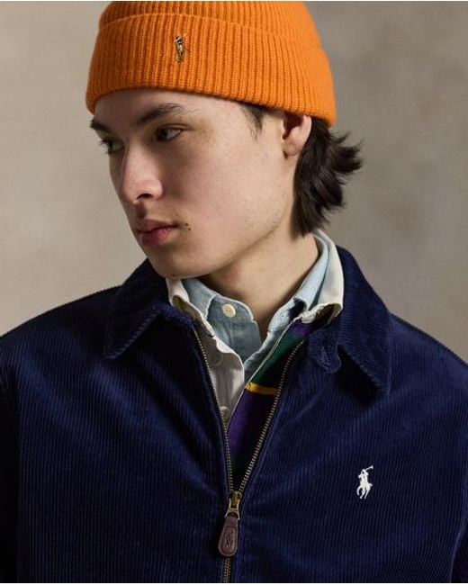 Polo Ralph Lauren Blue The Wynton Corduroy Jacket for men