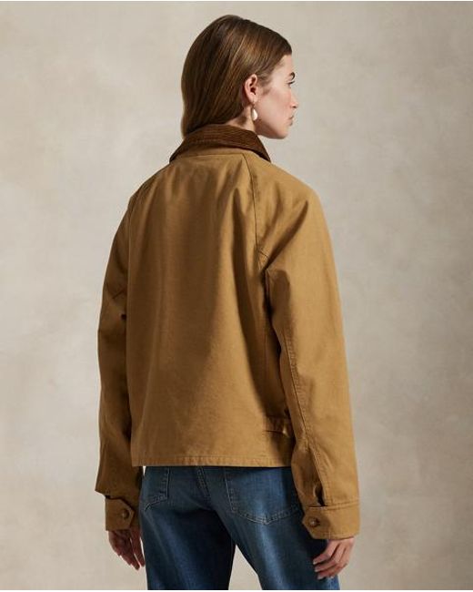 Chaqueta Funcional Recortada Polo Ralph Lauren de color Brown