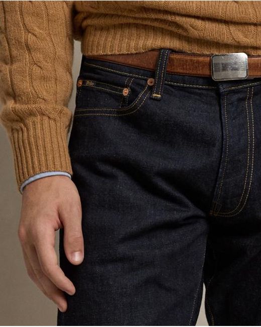 Polo Ralph Lauren Blue Sullivan Slim Polo Pony Stretch Jean for men