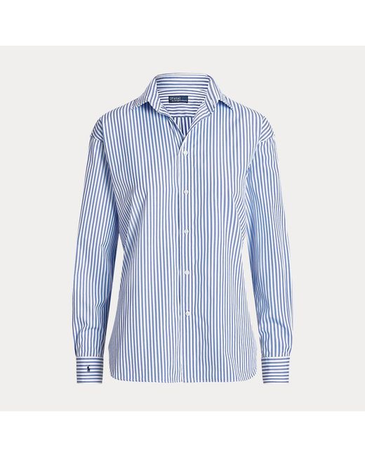 Polo Ralph Lauren Katoenen Overhemd Met Strepen in het Blue