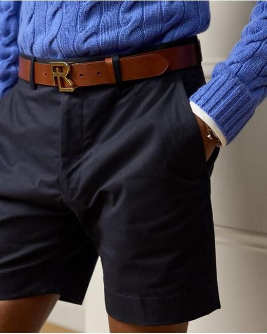 Short En Chino Stretch Ralph Lauren pour homme en coloris Blue