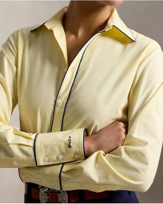 Polo Ralph Lauren Natural Stretch Slim Fit Cotton Shirt