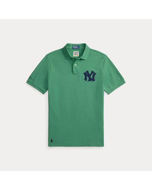 Polo Ralph Lauren Green Polo Ralph Lauren Lauren Yankees Polo Shirt for men