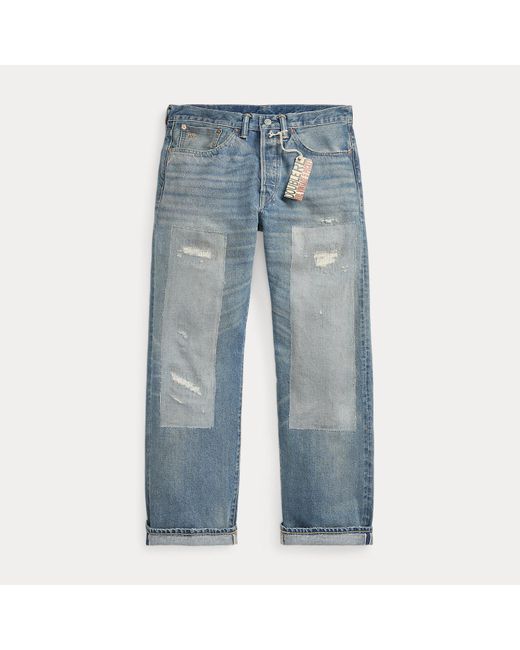 RRL Blue Vintage 5-Pocket Midlands Selvedge Jean for men