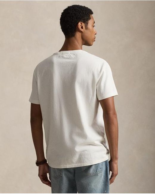 Polo Ralph Lauren Natural Classic Fit Jersey Graphic T-Shirt for men