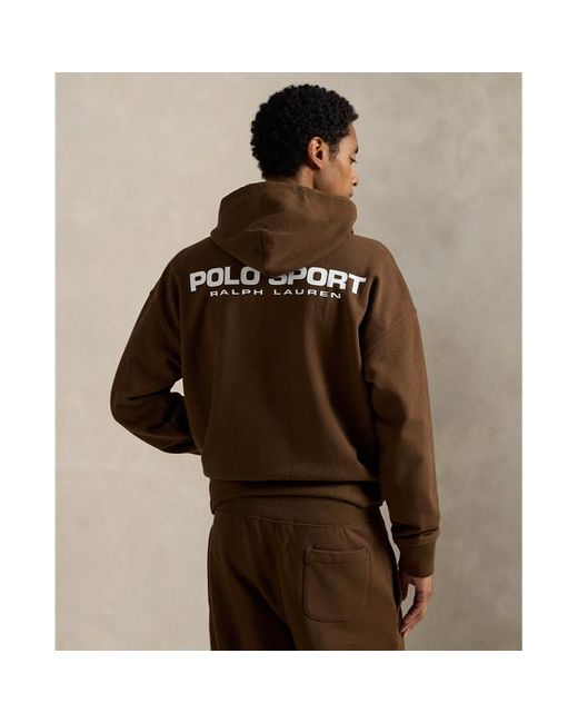 Felpa Polo Sport Relaxed-Fit di Polo Ralph Lauren in Brown da Uomo