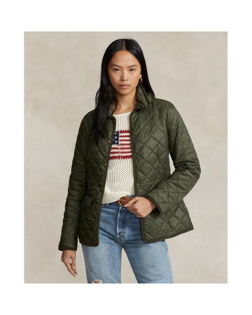 Polo Ralph Lauren Green Quilted Jacket
