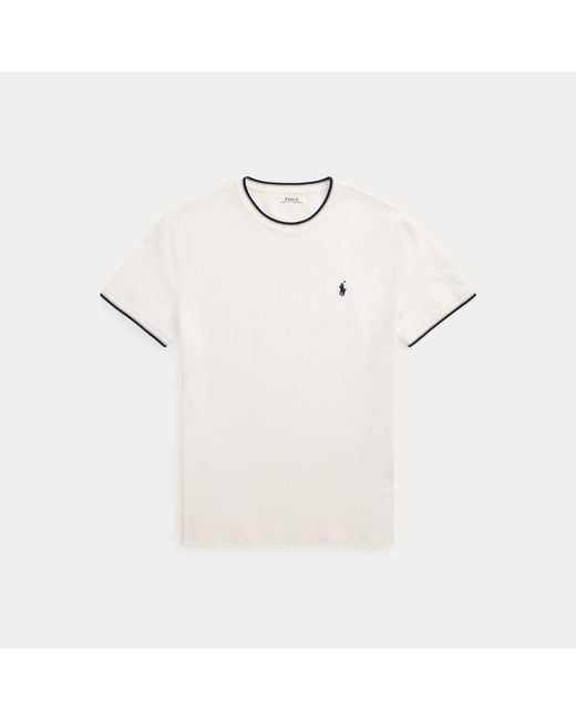 Polo Ralph Lauren Gray Classic Fit Stretch Mesh T-Shirt for men