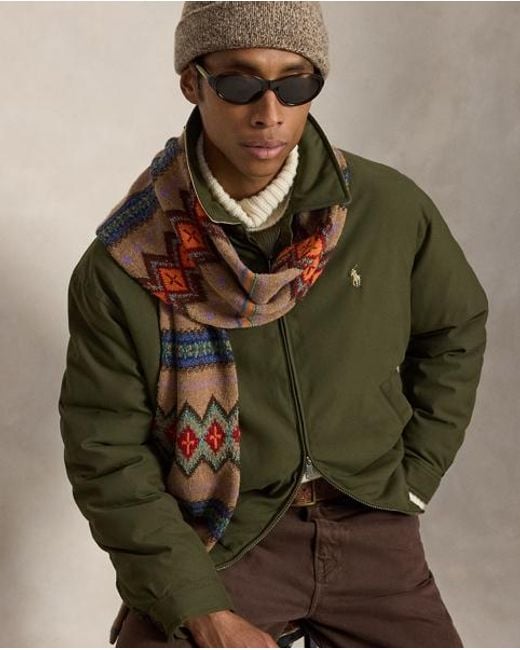 Polo Ralph Lauren Green Down Jacket for men