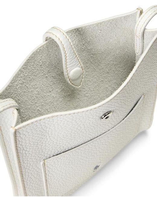 Polo Ralph Lauren White Polo Play Leather Pocket Crossbody