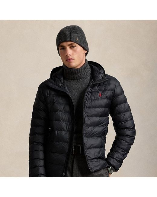 Ralph Lauren The Colden Packable Jacket in Black for Men | Lyst