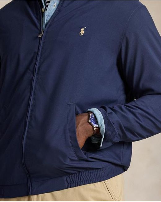 Polo Ralph Lauren Blue Bi-swing Windbreaker for men