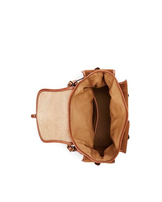 Polo Ralph Lauren Brown Suede Bellport Backpack